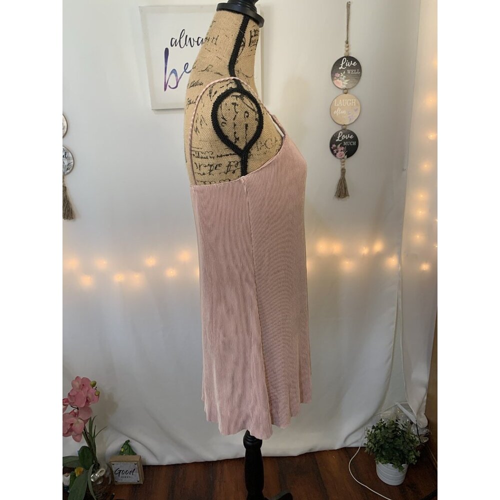 (E-150) Fashion nova womens sleep dress Size S pink color short sleeves - Picture 6 of 8
